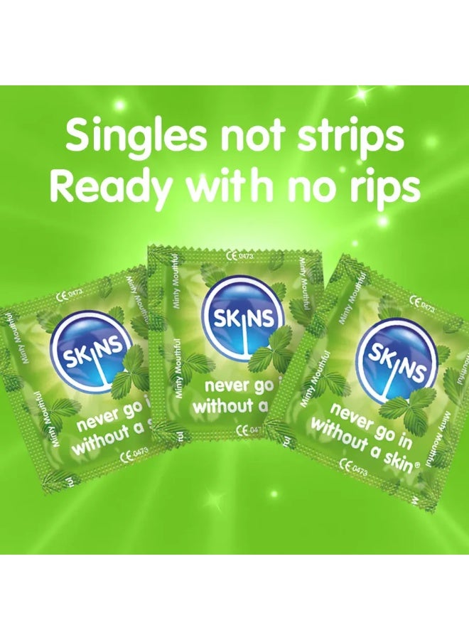 Skins Premium Condom - Mint 8 Condoms - Image 4